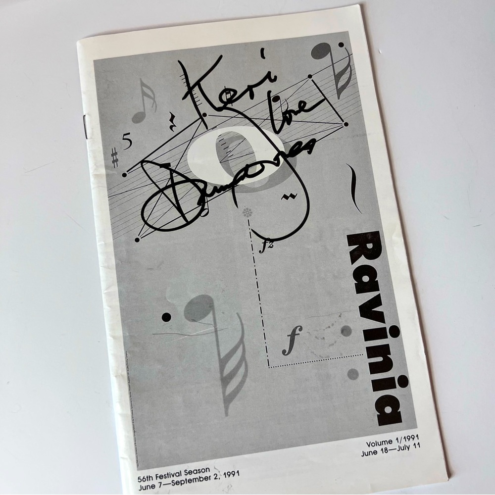 Vintage 1991 MONKEES Davy Jones Authentic SIGNED Program